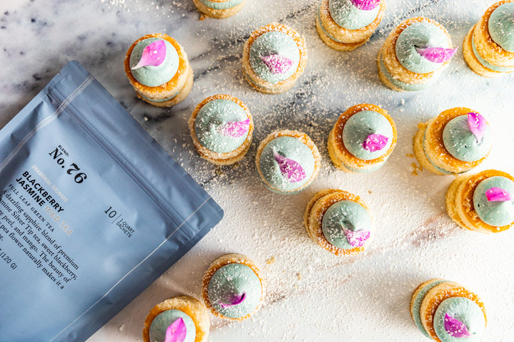 Blackberry Jasmine Tea Cakes