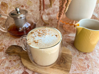 Pumpkin Molasses Autumn Leaves Latte