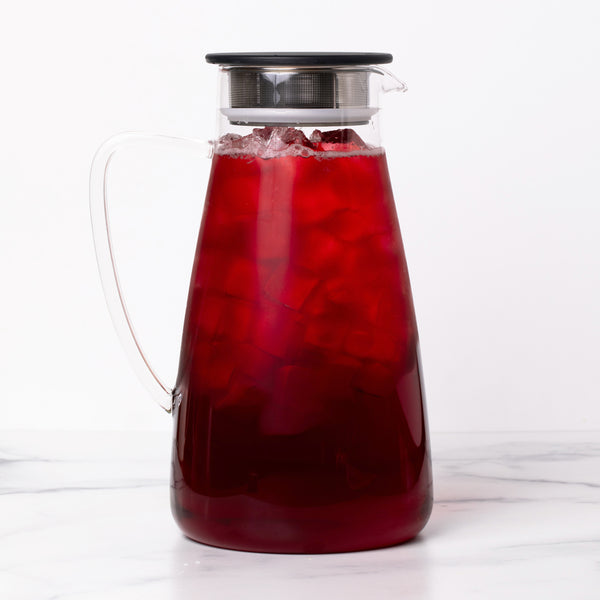 Iced Tea Pitcher Maker Glass 40 oz